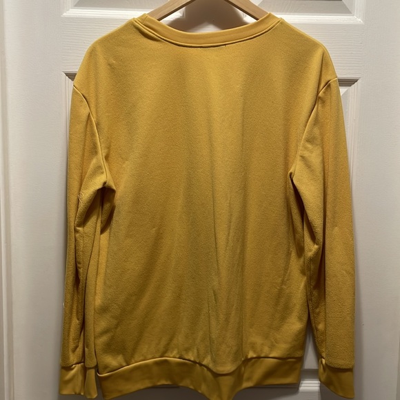 2 Dye 4 Mustard/yellow sweatshirt - Picture 6 of 6